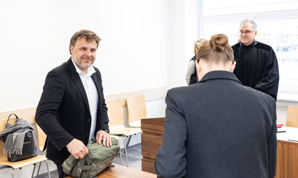 Benediktas Vanagas teisme