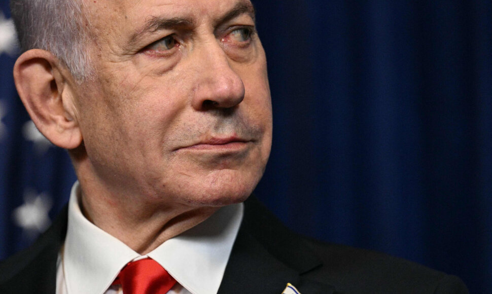 Benjaminas Netanyahu / JIM WATSON / AFP