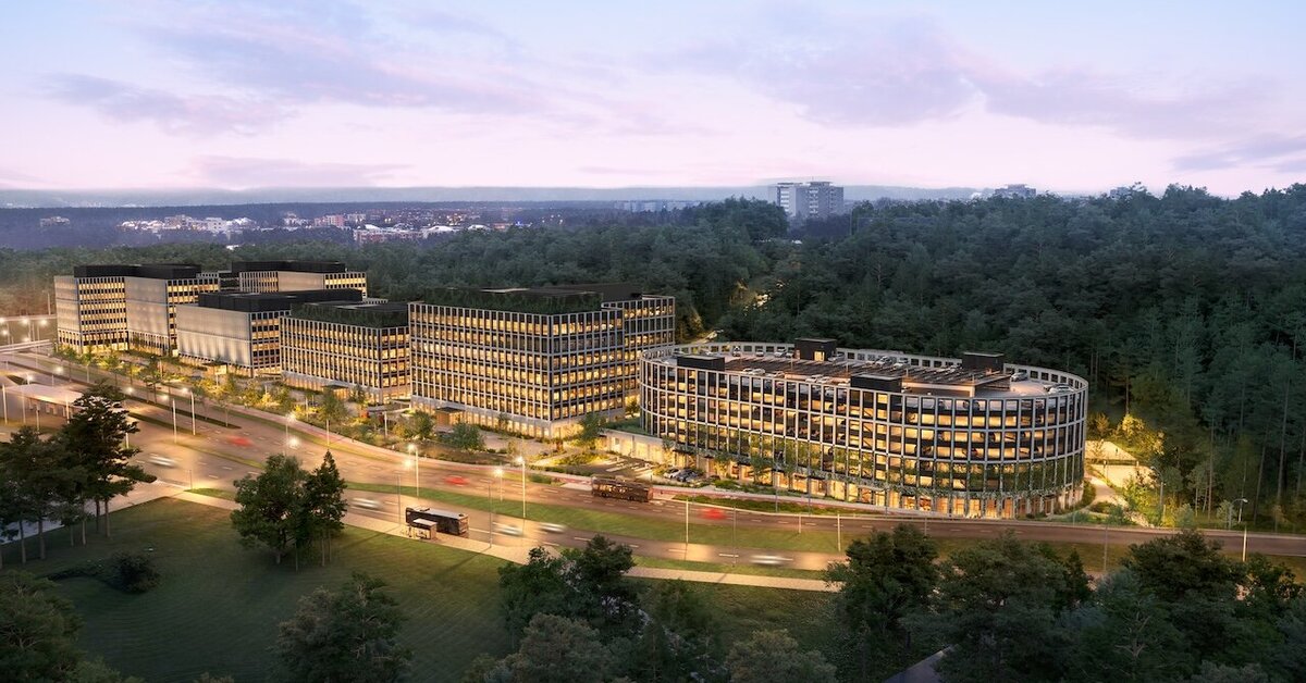 Vilniuje įsibėgėja antrasis verslo parko statybų etapas: iškils du nauji pastatai | Verslas