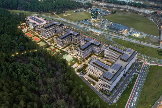 Bendrovės nuotr./„Business Garden Vilnius“ vizualizacija 