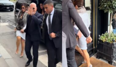 Paryžiuje – nemalonus incidentas: suklupo Lauren Sanchez