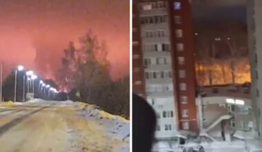 Karas Ukrainoje. Naktį Rusijoje aidėjo sprogimai – pranešama apie bepiločių orlaivių atakas