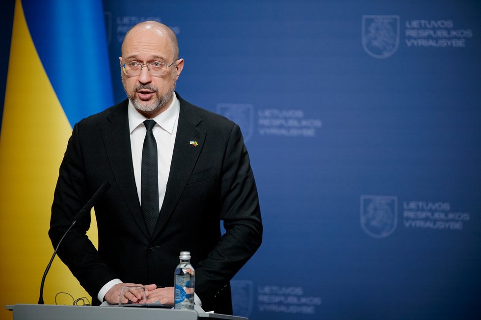 Šmyhalis įvertino siūlymą steigti NATO fondą: teikiant paramą itin svarbus greitis (nuotr. Josvydo Elinsko)