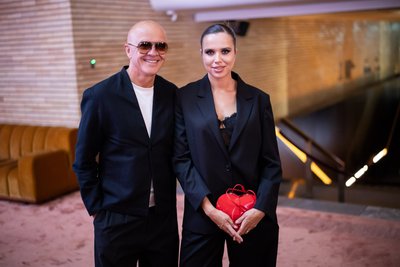 Ramūnas Rudokas ir jo žmona Justina