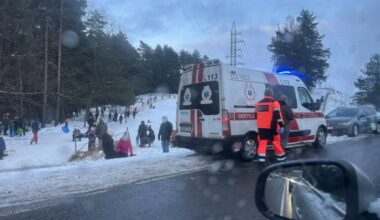 Žiemišką savaitgalį aptemdė nelaimė ant Kleboniškio kalno Kaune