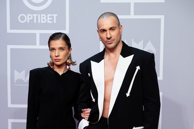 Vaidotas Valiukevičius su drauge Ieva