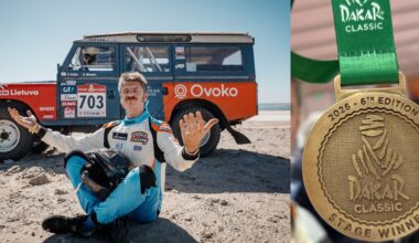 Karolis Raišys laimėjo dar vieną „Dakar Classic“ etapą