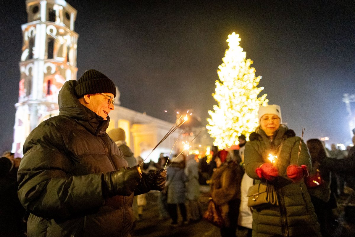 Sinoptikai: pirmoji Naujųjų naktis Lietuvoje buvo šalčiausia per beveik dvejus metus