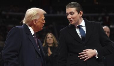 Trumpo sūnus turi mįslingą draugę rusę: skelbia, kad išgelbėjo jos gyvybę