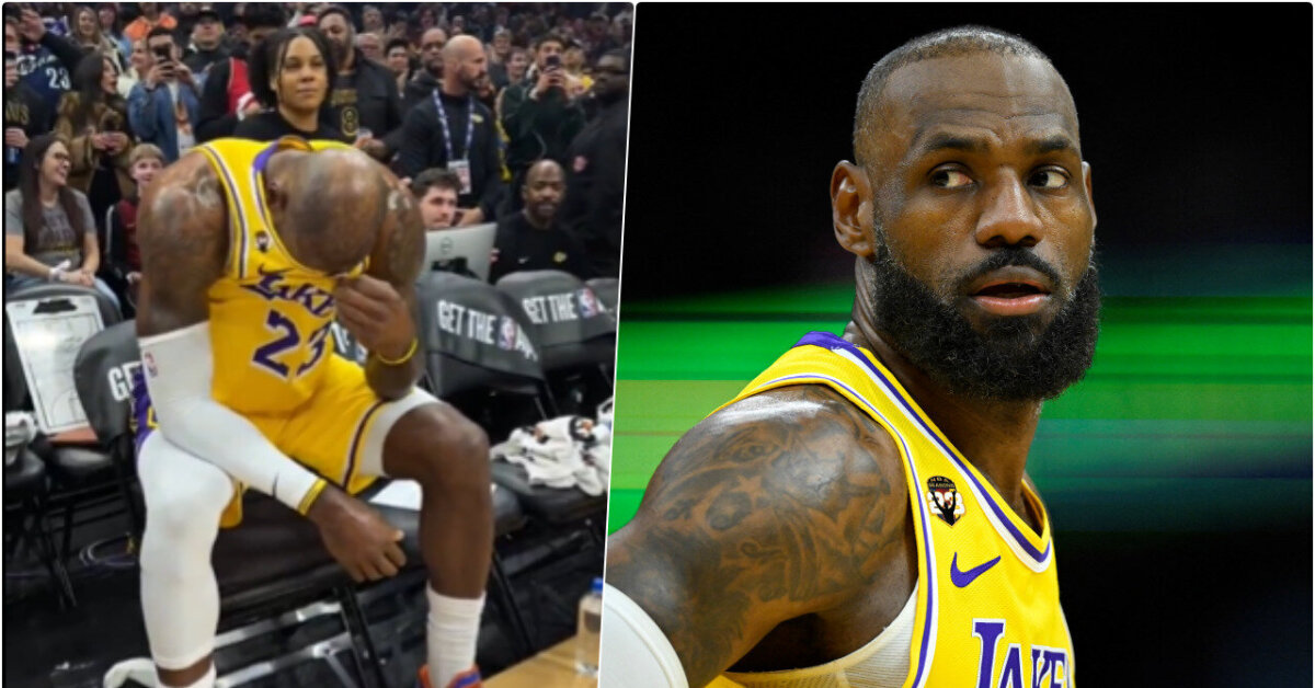 Gimtame krašte sutriuškintas LeBronas Jamesas apsiašarojo