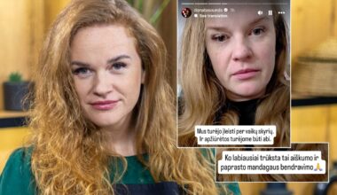 Po nemalonios patirties ligoninėje Donata Virbilaitė sulaukė skambučio
