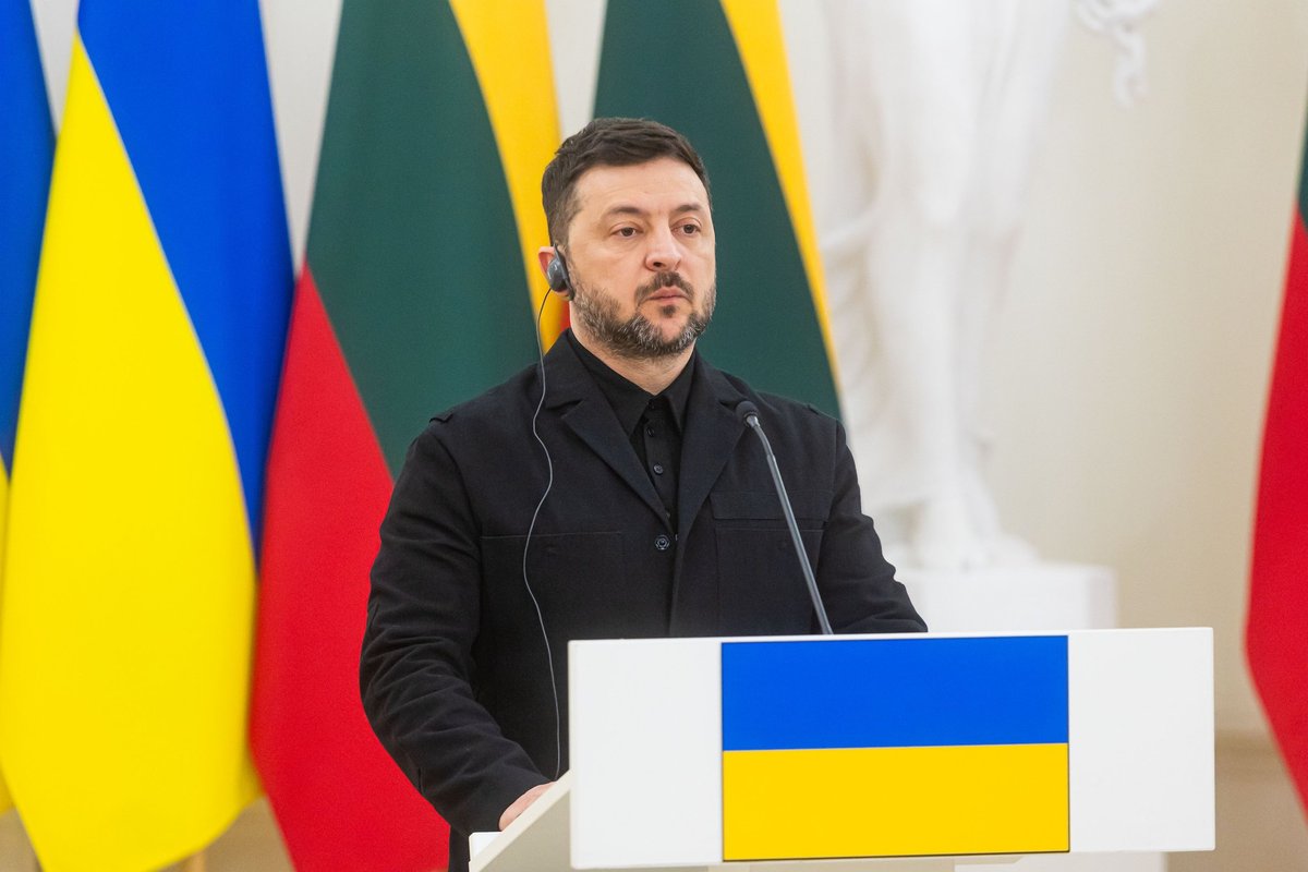 Zelenskis: dėl vėlavusių „Patriot“ raketų Ukraina nesugebėjo atremti smūgių energetikai