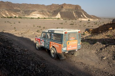 Karolio Raišio ekipažas Dakaras 2026