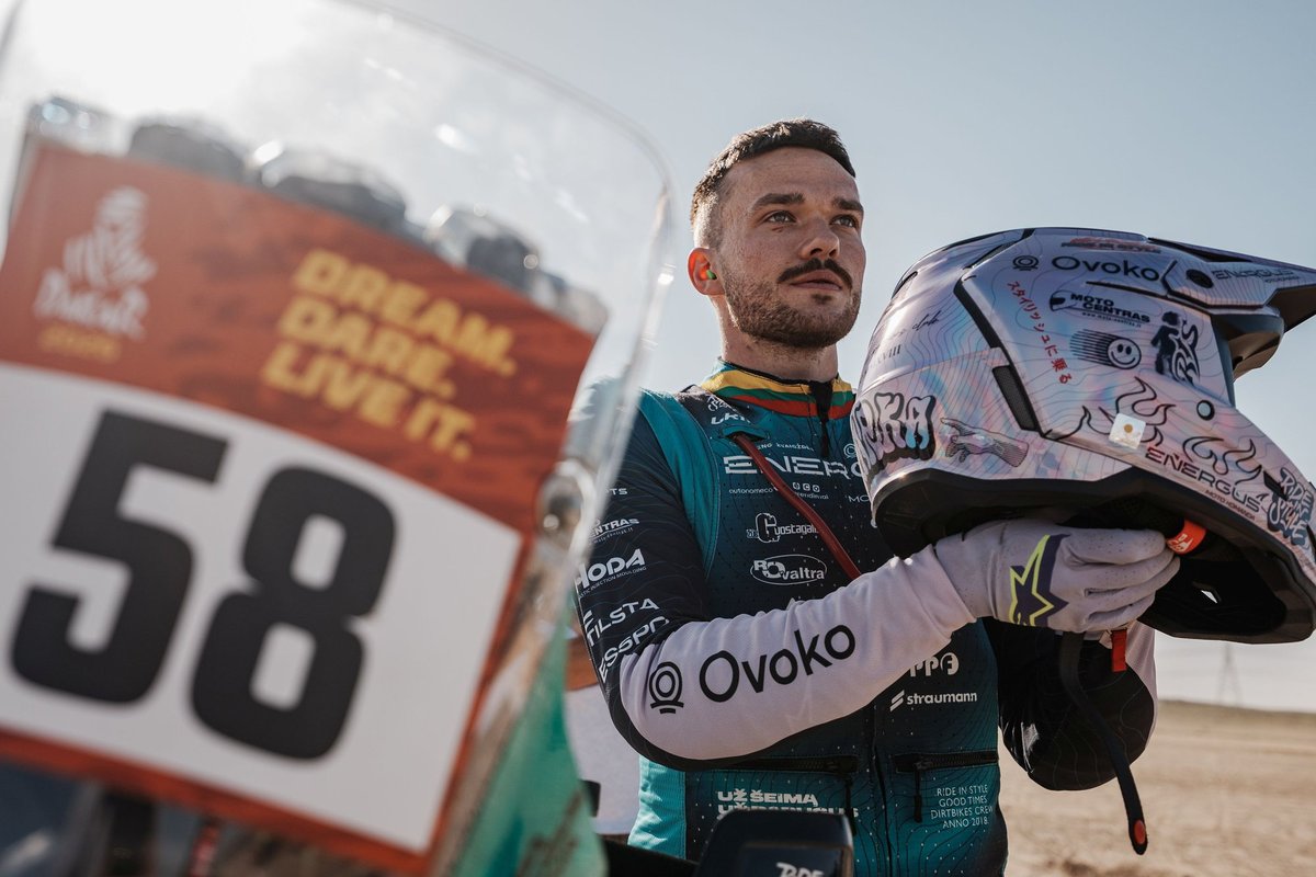 Dovydo Karkos krikštas Dakare: be galinių stabdžių, bet su puikiu rezultatu - Delfi