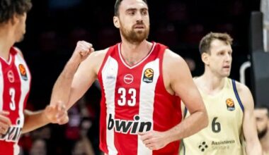 „Olympiacos“ ketvirtajame kėlinyje nokautavo svečius iš Barselonos