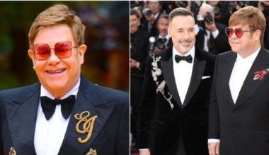 Gerbėjai neteko žado: Eltonas Johnas pirmą kartą viešai parodė savo sūnų veidus