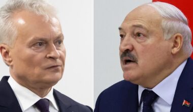 Nausėda: Lukašenka turi paleisti visus politinius kalinius, jei nori išsiveržti iš izoliacijos