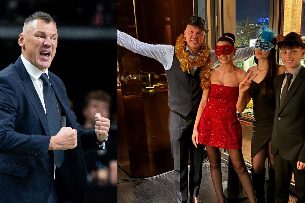 Stambule – įspūdingas Jasikevičiaus šeimos Naujųjų sutikimas: ryškūs aksesuarai ir kaukės