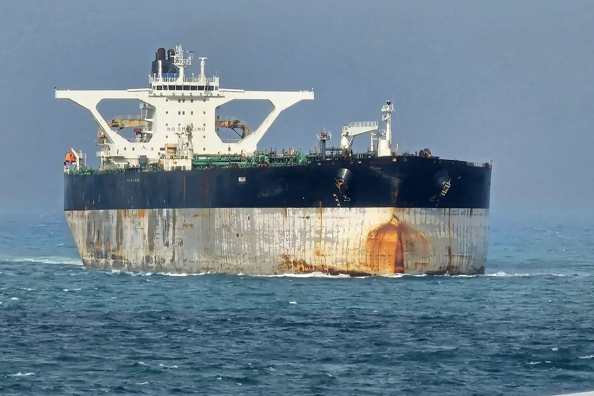 Dėl JAV perimto tanklaivio – pirmoji reakcija iš Rusijos