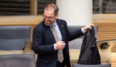 Uždarame posėdyje ministras Kaunas pratrūko dėl „Fegdos“: rėžė, kas slypi už šio skandalo - Delfi