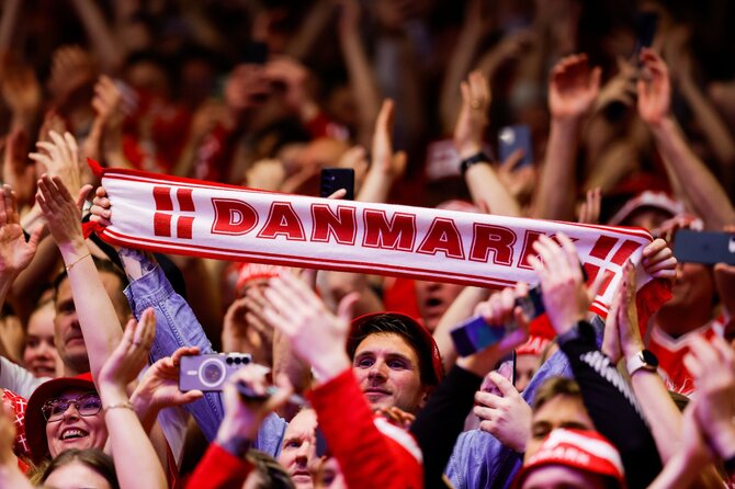 EHF / kolektiff nuotr/Danijos rinktinės sirgaliai