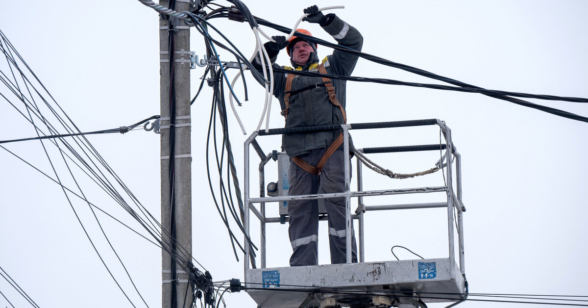 Ukraina praneša apie didžiulius elektros tiekimo sutrikimus dėl techninio gedimo