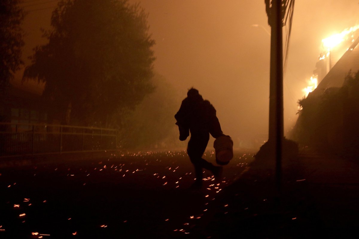 Čilėje per miškų gaisrus žuvo 15 žmonių