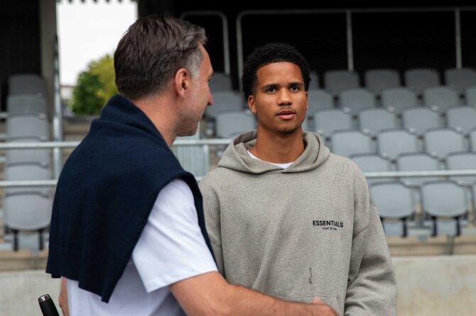 LFF nuotr./Deividas Šemberas ir Divine Mukasa