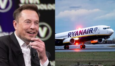 Muskas svaičioja apie „Ryanair“ įsigijimą: kažin kiek tai kainuotų?
