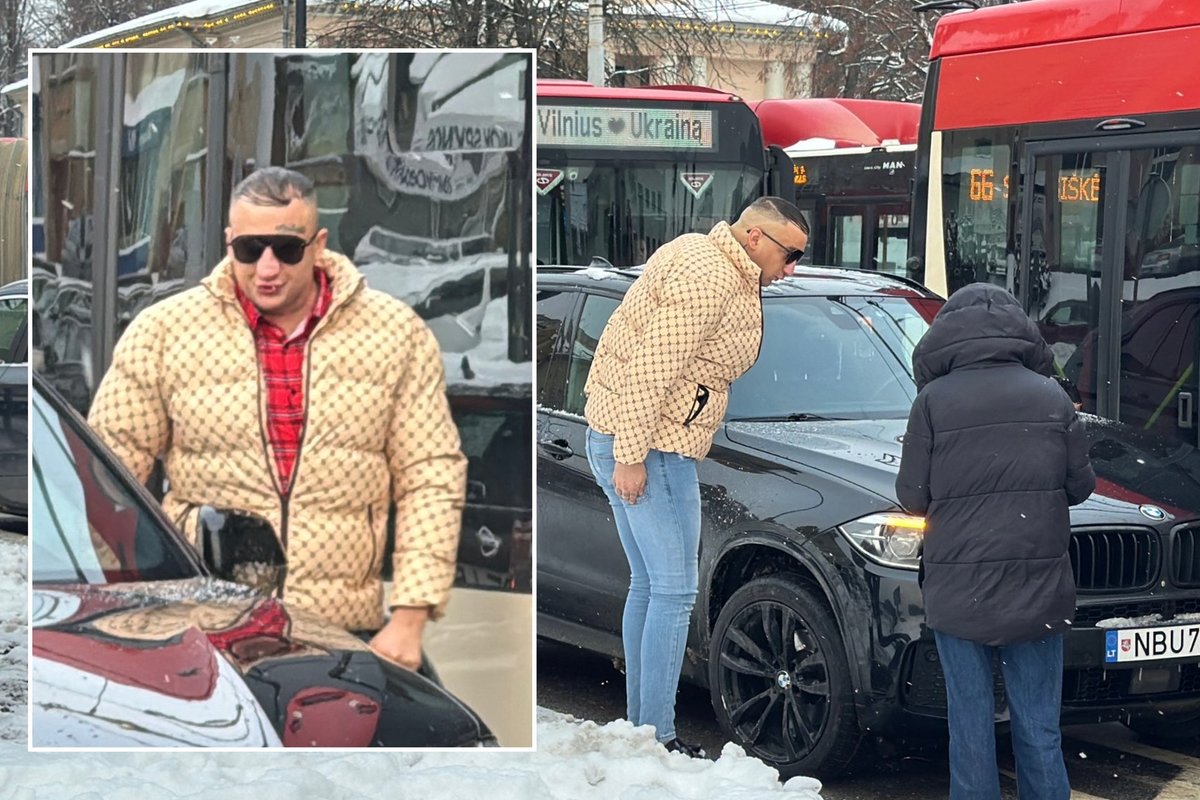 Vilniuje į avariją pateko „TikTok“ veikėjas Laurynas Burovas-Maybachas - Delfi