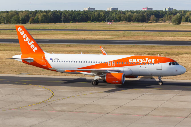 123RF.com nuotr. / „EasyJet“ lėktuvas