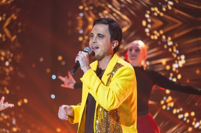 Simono Barono nuotr./Edgaras Koldaras projekte „Muzikinė kaukė“ įkūnijo Radžį