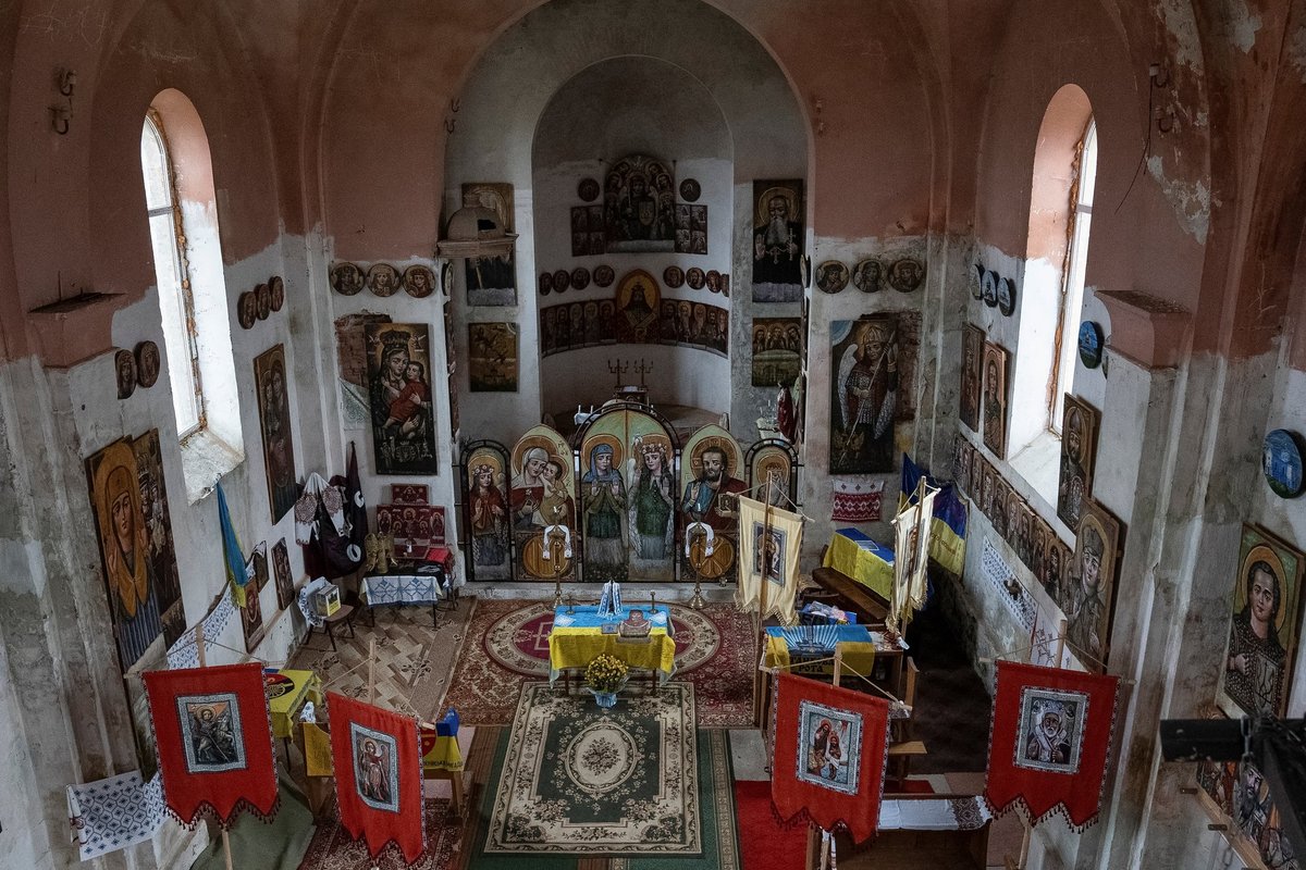 Charkive už rusų propagandos skleidimą sulaikytas stačiatikių bažnyčios dvasininkas