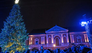 Klaipėdos eglė iškeliaus su Trimis Karaliais