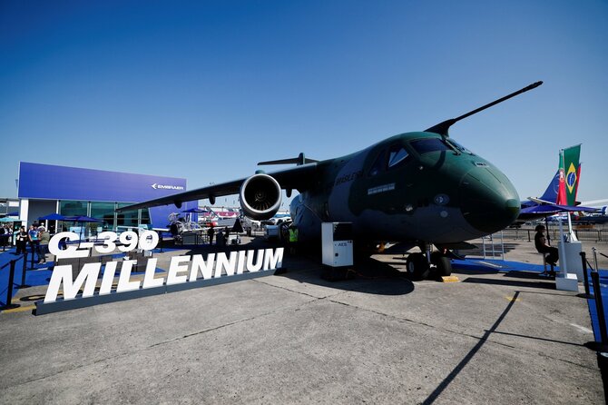 „Embraer C-390 Millennium“ / Benoit Tessier / REUTERS