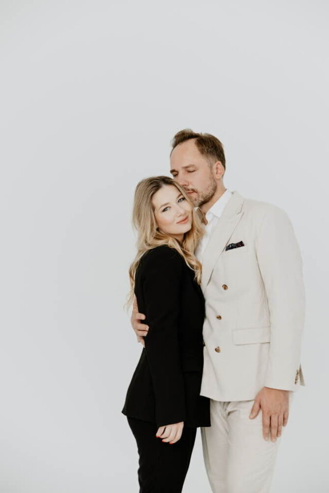 Asmeninio albumo nuotr./Emilija Finagėjevaitė, Jonas Sakalauskas