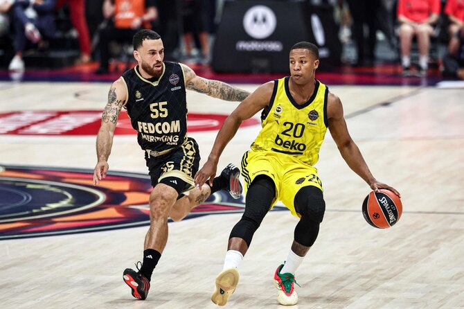 AFP nuotr./Eurolygos finalas: „Fenerbahče“ – „Monaco“