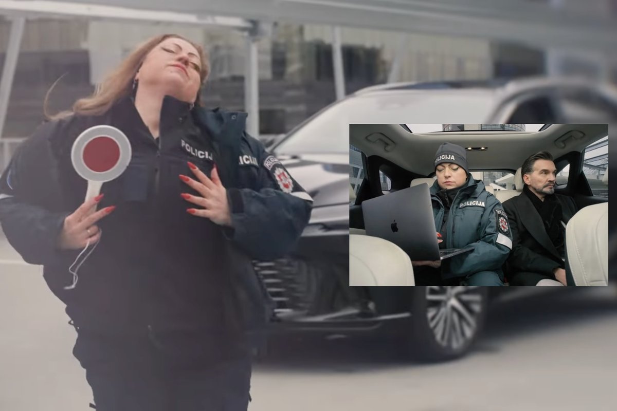 Policijos uniforma vaizdo klipe sukėlė tikrą audrą, jau sureagavo ir policija