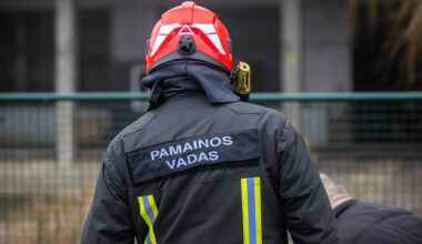 Klaipėdoje bendrabutyje kilo gaisras, gyventojas – paspruko