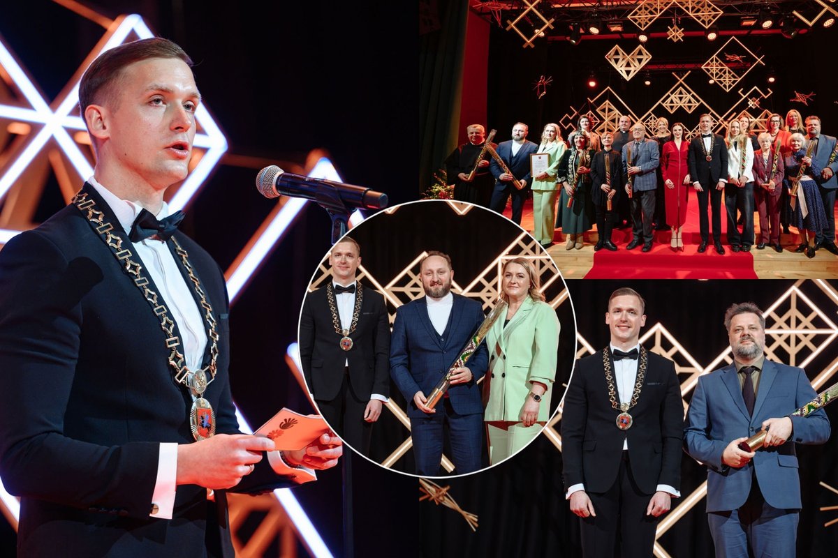 Sostinėje – iškilmingi apdovanojimai: pagerbti savo nuopelnais Vilnių garsinę žmonės