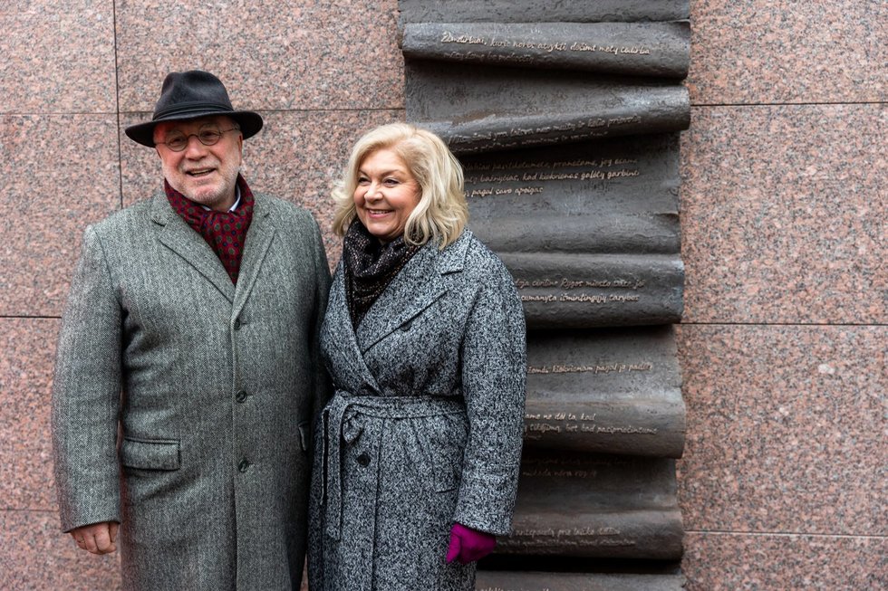 Saulius Pilinkus ir Edita Mildažytė (Žygimantas Gedvila/ BNS nuotr.)