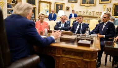 Dėl Trumpo Taikos tarybos – sutrikę pasaulio lyderiai - Delfi