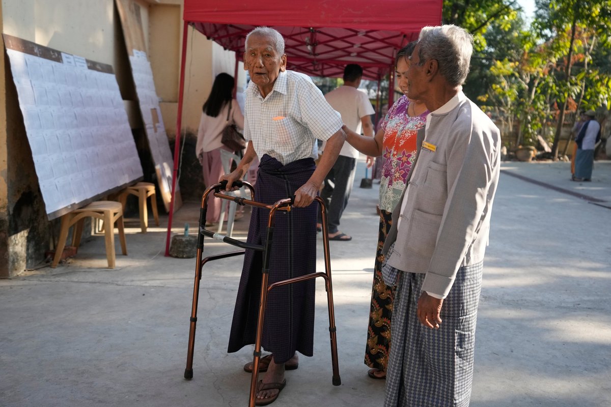Mianmare – antrasis chuntos kontroliuojamų parlamento rinkimų etapas
