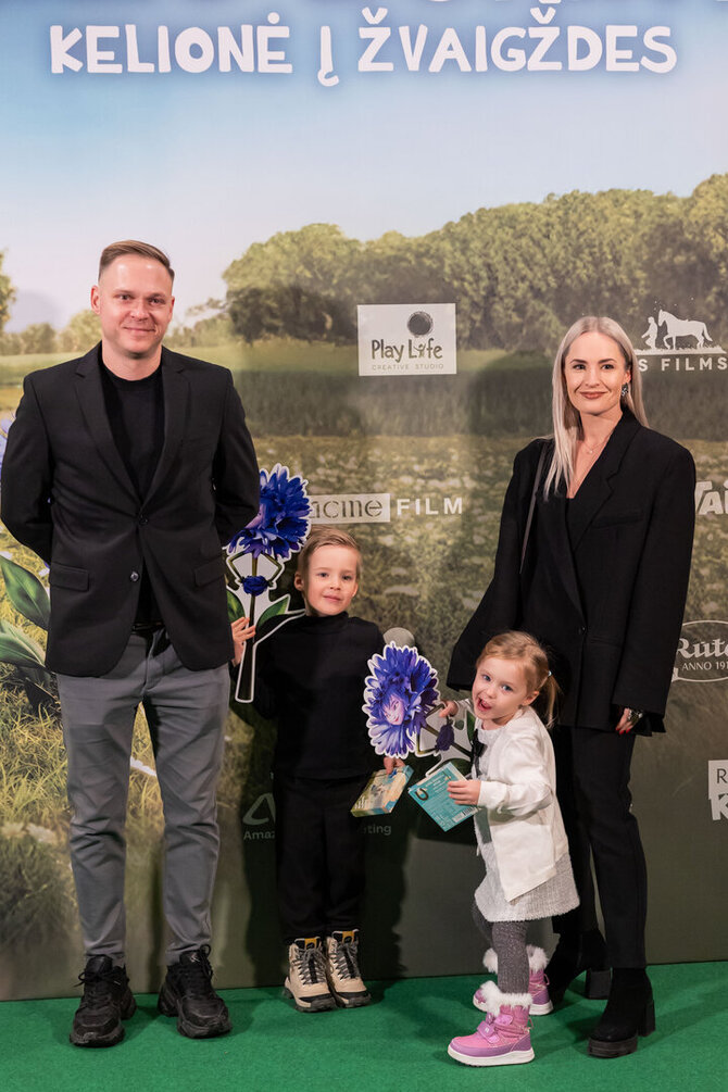 Patricija Adamovič / BNS/Filmo „Arklio Dominyko kelionė į žvaigždes“ premjeros svečiai