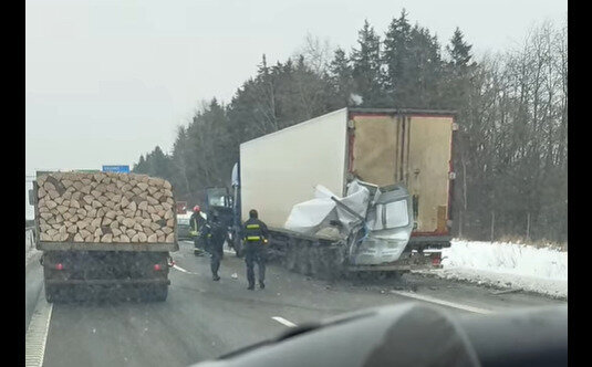 Nuotrauka iš „Facebook“ profilio „Kur stovi policija Kaune“/Įvykio vietoje