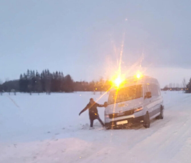 „Jurbarko šviesos“ nuotr./Įvykio vietoje