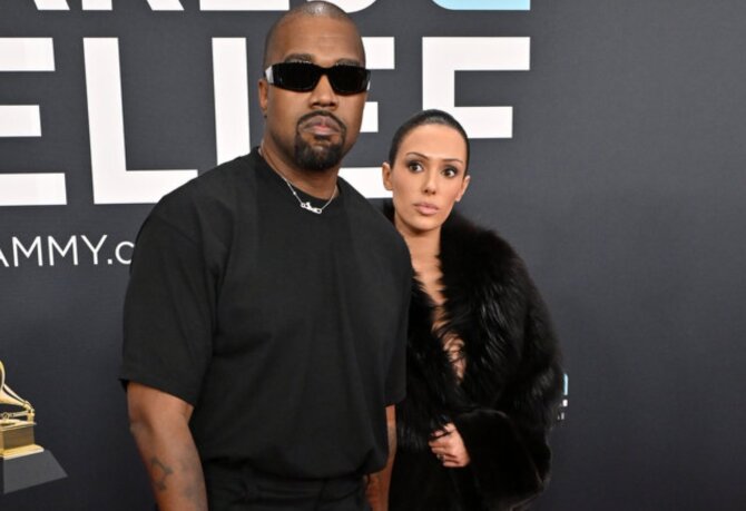 Vida Press nuotr./Kanye Westas ir Bianca Censori