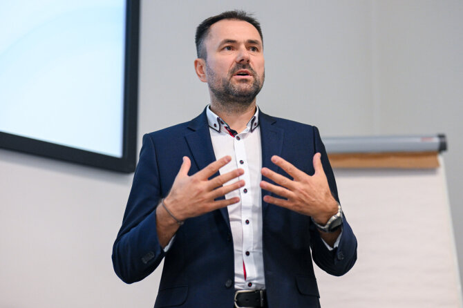 LDSF nuotr./LDSF prezidentas Darius Levickis