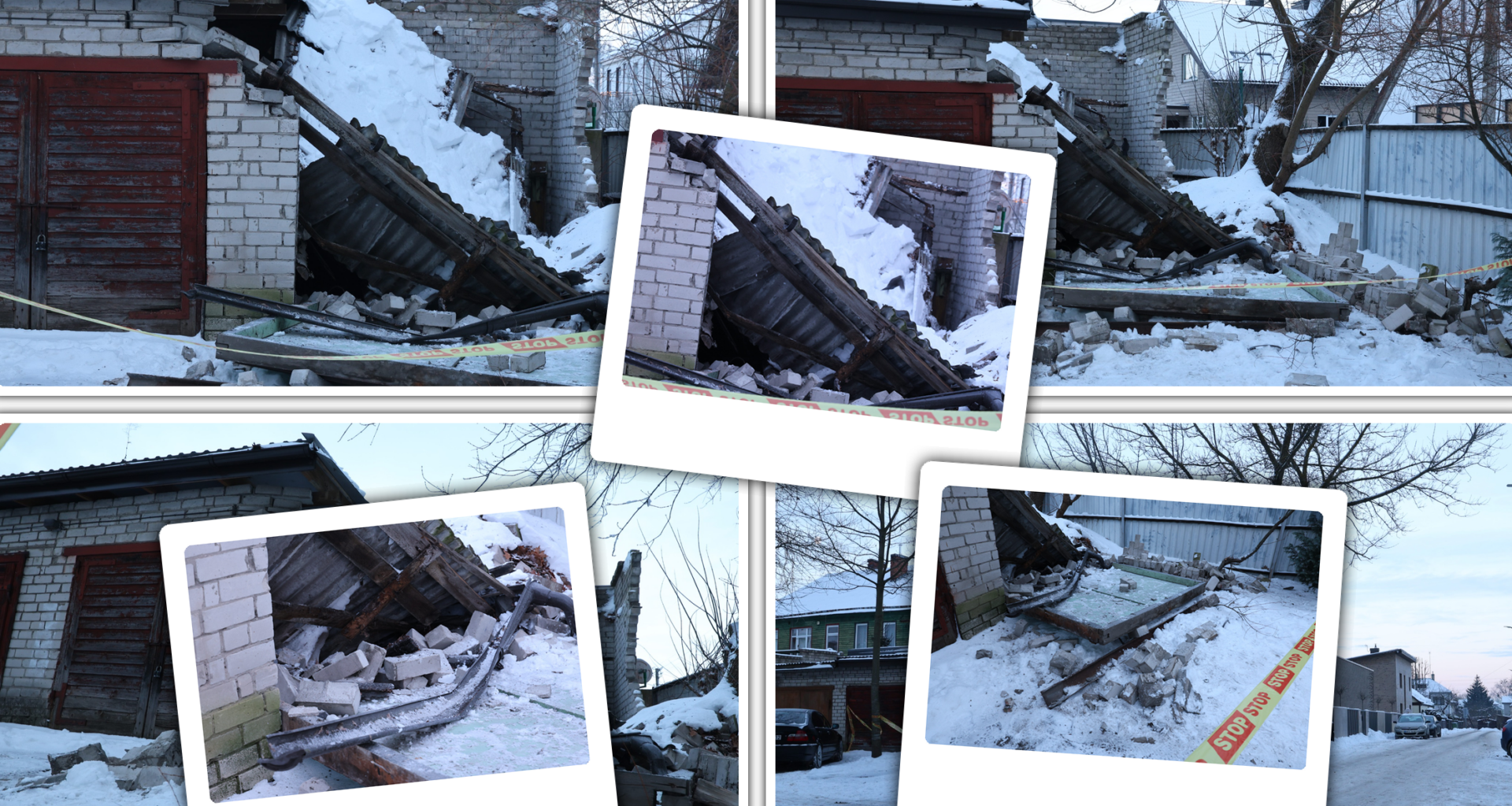 Kaune jau yra nukentėjusiųjų nuo galimai per didelio sniego kiekio: tai paaiškėjo vidurnaktį