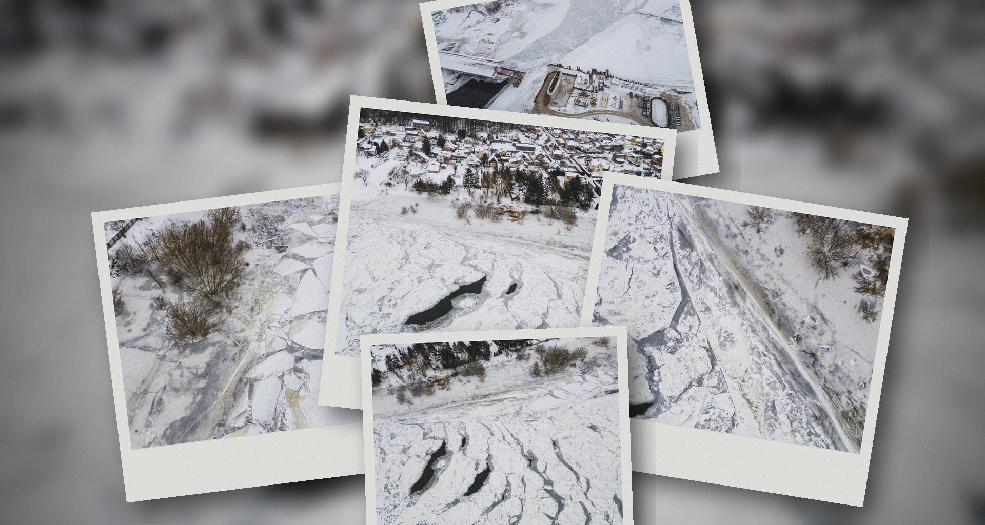 Neries ledai sustojo ties Drąseikiais